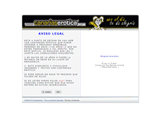 Tablet Screenshot of canariaserotica.com